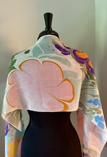 Load image into Gallery viewer, Flowers multicolored pattern Habotai Silk