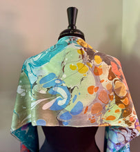 Load image into Gallery viewer, Double sided Random Colors Charmeuse Silk 72x14” bold fun. This beautiful silk makes a unique dresser cover and scarf