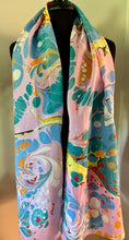 Load image into Gallery viewer, Summer Color Random Patterned Habotai Silk
