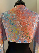 Load image into Gallery viewer, Fall Bouquet Patterned Habotai Silk