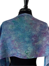 Load image into Gallery viewer, Purple blue Multidyed bouquet...  One of a kind original.