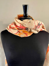Load image into Gallery viewer, Orange Italian Vein Habotai Silk