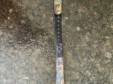 Load image into Gallery viewer, Gray multicolored bouquet water marbled silk bow tie