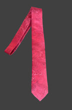 Load image into Gallery viewer, Red bouquet 3” Silk Tie