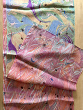 Load image into Gallery viewer, Double-Sided Multicolored Tokyo Habotai Silk 14x72"