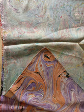 Load image into Gallery viewer, Double-Sided Multicolored Tokyo Habotai Silk 14x72"