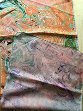 Load image into Gallery viewer, Double-Sided Multicolored Tokyo Habotai Silk 14x72"