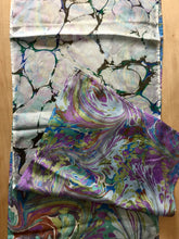 Load image into Gallery viewer, Double-Sided Multicolored Tokyo Habotai Silk 14x72"