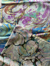 Load image into Gallery viewer, Double-Sided Multicolored Tokyo Habotai Silk 14x72"