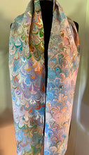 Load image into Gallery viewer, Multicolored bouquet  Patterned Habotai Silk
