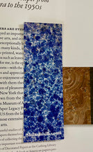 Load image into Gallery viewer, Bookmark Blue Stone
