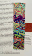 Load image into Gallery viewer, Bookmarks Water Marbled Set of 7
