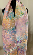 Load image into Gallery viewer, Many colored  bouquet  Patterned Habotai Silk
