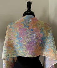 Load image into Gallery viewer, Spring  bouquet  Patterned Habotai Silk
