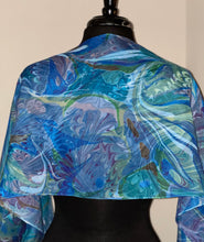 Load image into Gallery viewer, Blue Abstraction.  Double marbled.  One of a kind original.
