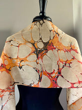 Load image into Gallery viewer, Orange Italian Vein Habotai Silk
