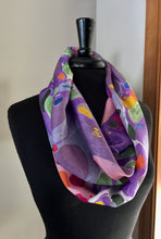 Load image into Gallery viewer, Stone pattern multi color infinity scarf
