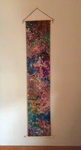 Load image into Gallery viewer, Purple Gardenia Charmeuse Silk Tapestry 14x66”
